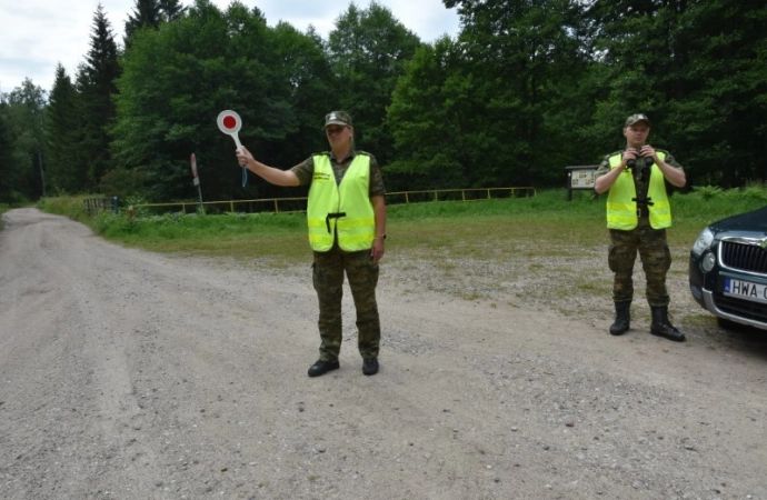 Irakijczyk próbował ominąć patrol