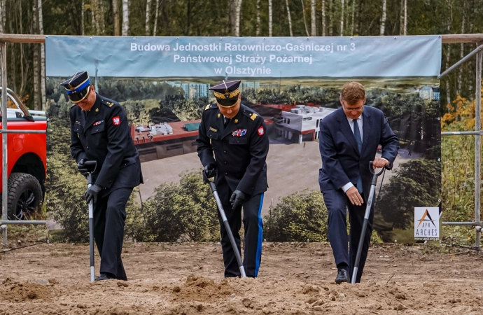 Powstaje nowa remiza w Olsztynie